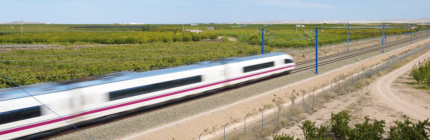 Madrid high speed railway
